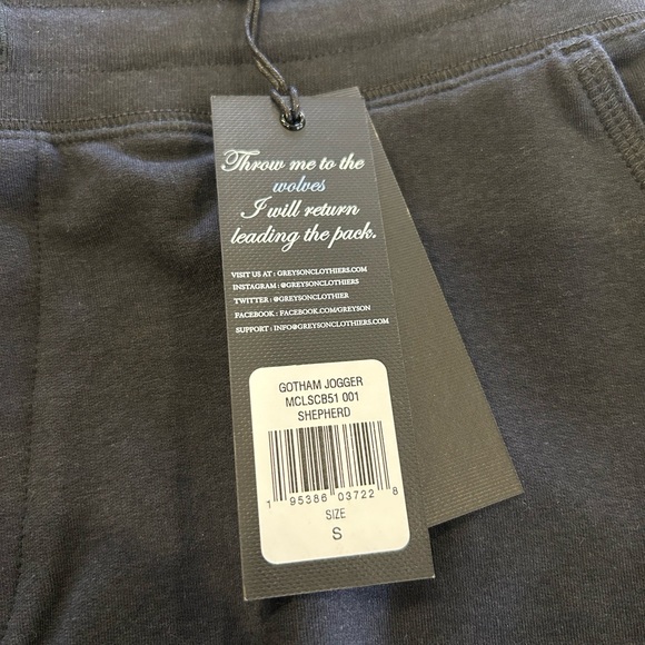 Mens NWT Greyson Gotham Jogger S, $138 - Picture 4 of 5